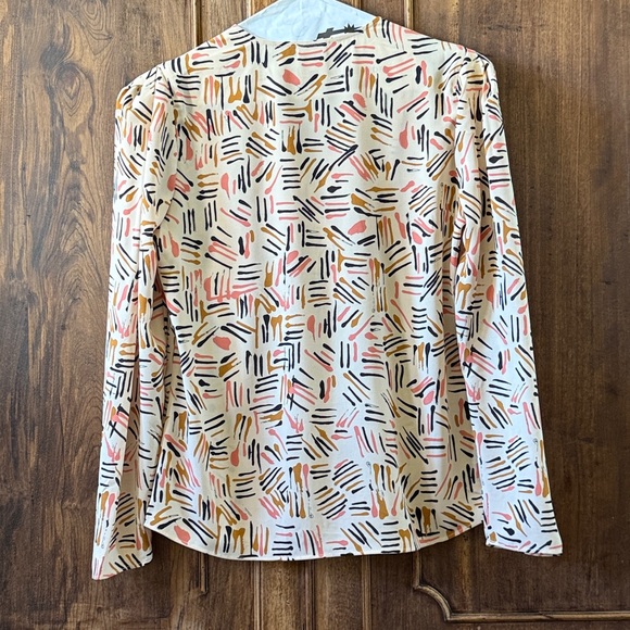 Multicolor Patterned Blouse - Picture 4 of 4